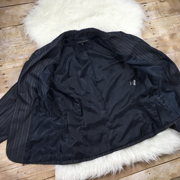 Antonio Melani Pin Stripe Grey Blazer - Picture 8 of 8